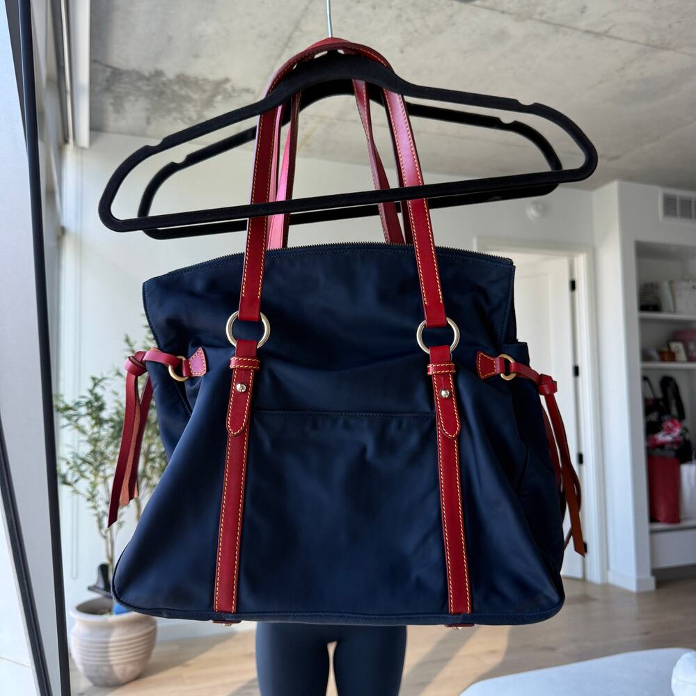 Dooney & Bourke Vintage Smith Nylon Satchel Bag - Picture 3 of 8
